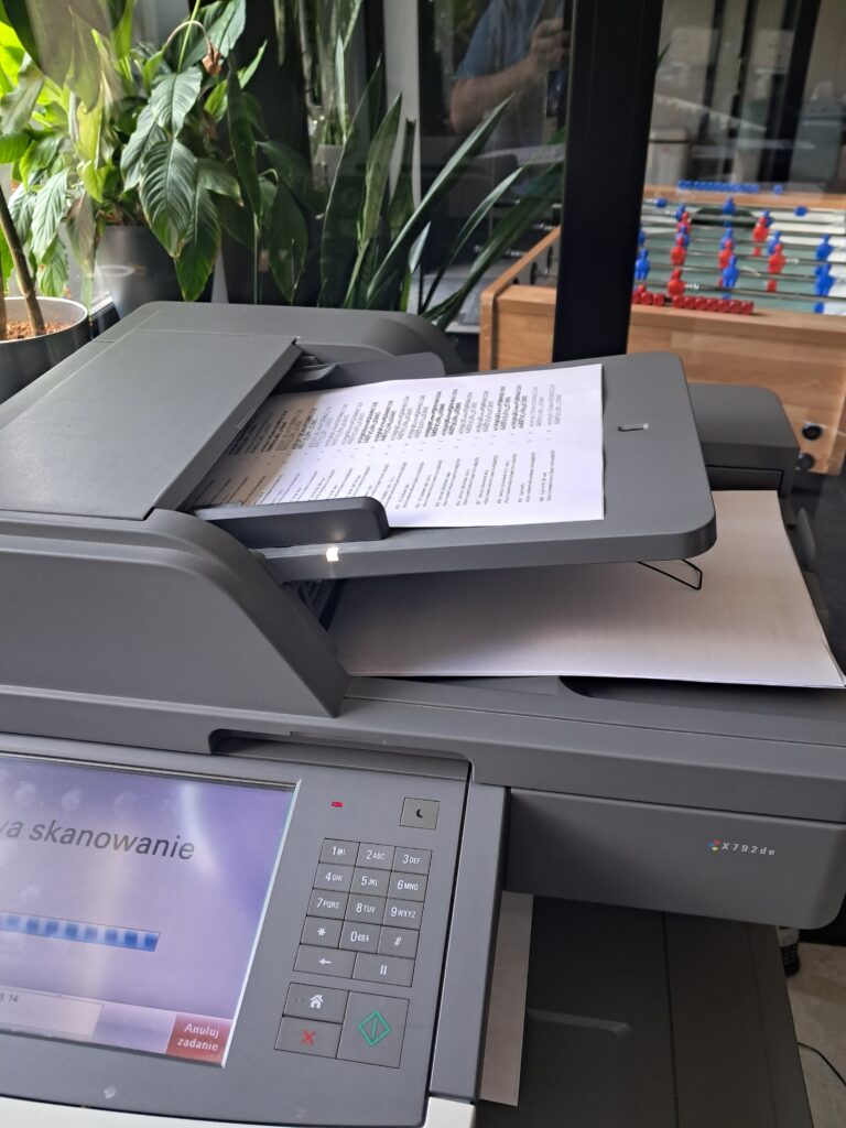 Naprawa lexmarka OSC