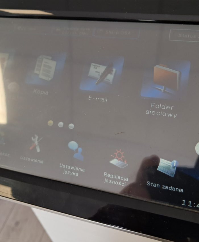 wstawienie kserokopiarki w firmie PRO KOLOR